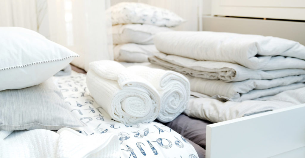 Bed linen and towels