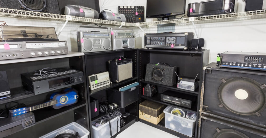 Top Tips for Storing Electrical Items in Your Self-Storage Unit